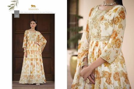 Senhora Kesha Anarkali Wedding Wear Gown Catalog
